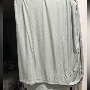 Lou Lou and Company Light Sage Swaddle Blanket